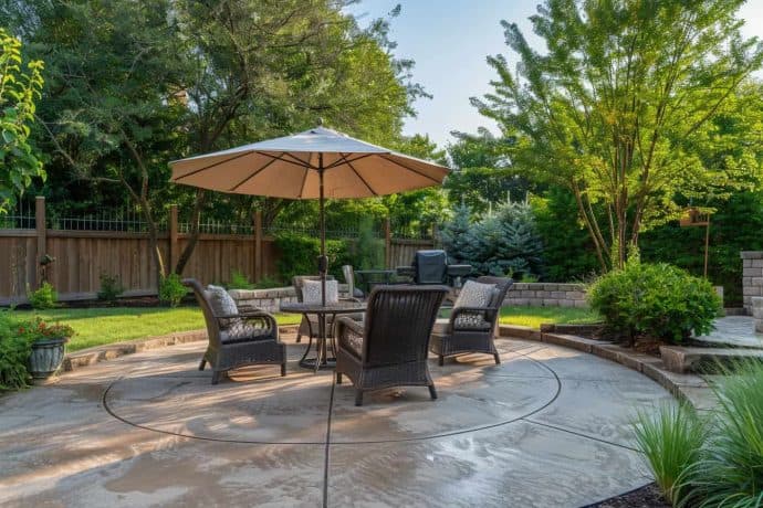 Concrete Patio