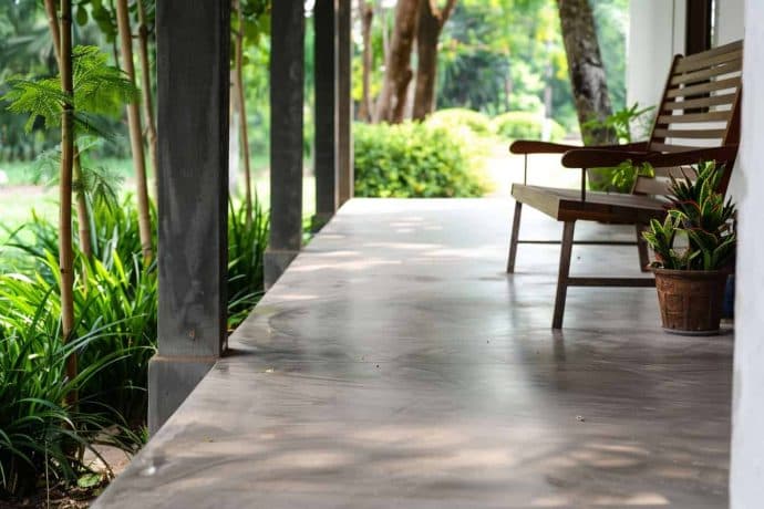 Concrete Porch