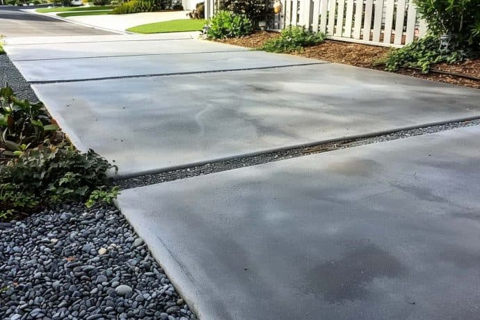 Concrete Slab Driveway
